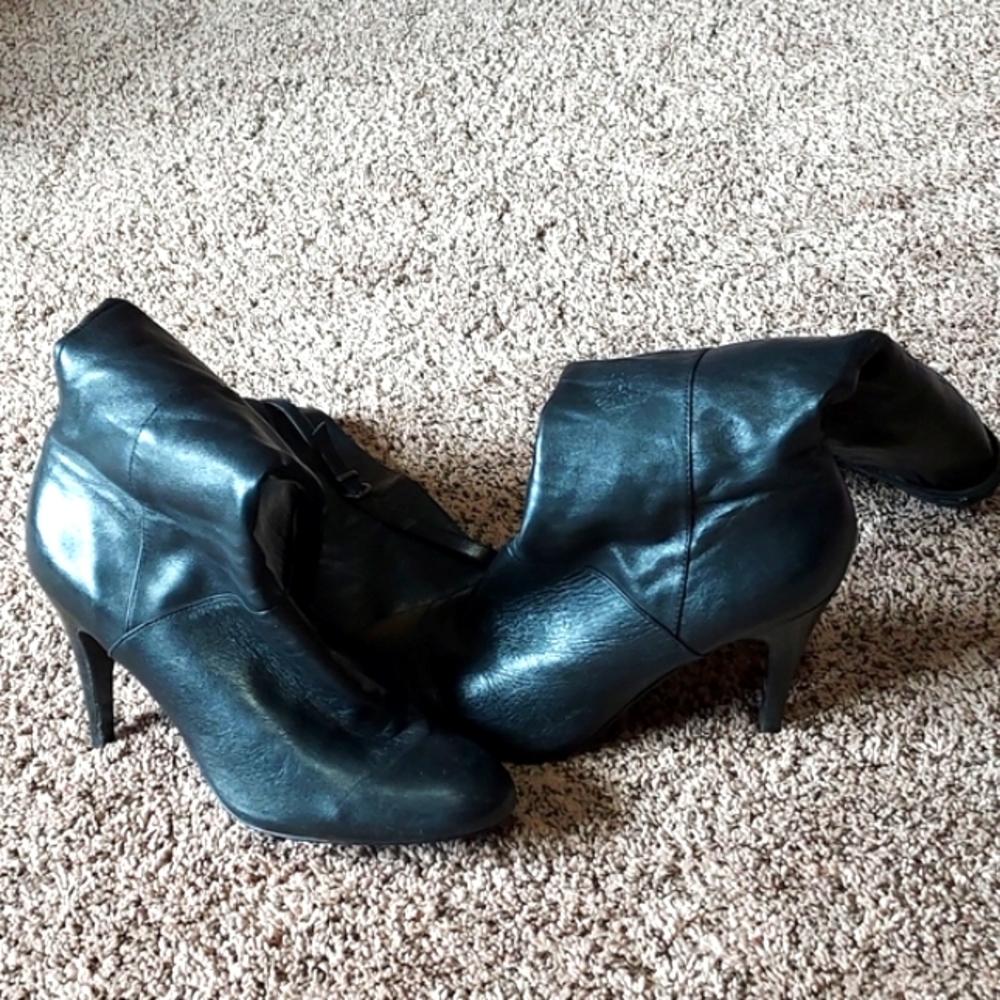 Savita leather upper boots